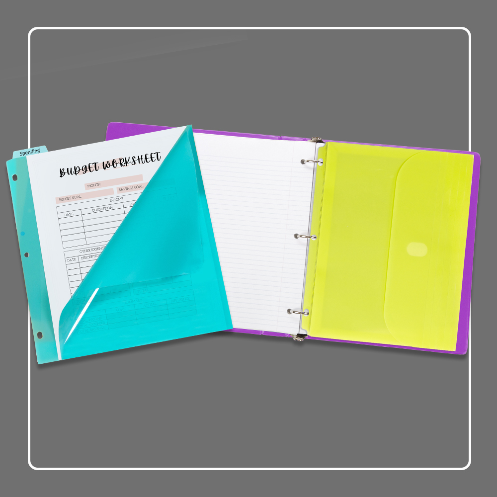 Index Dividers & Binder Pockets