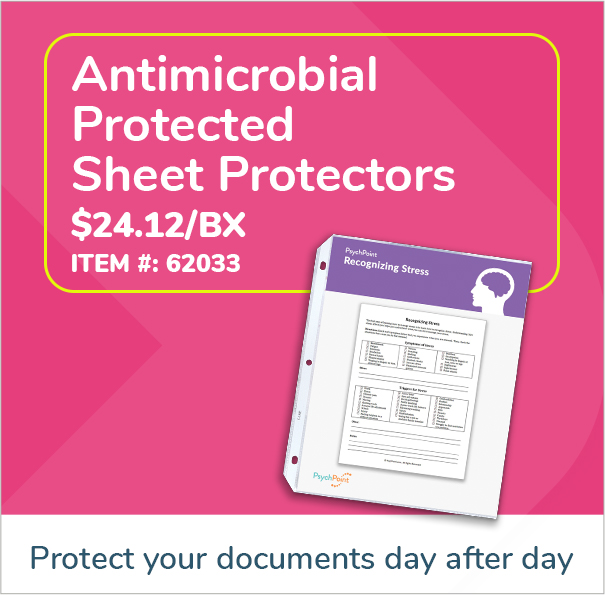 Antimicrobial Protected Sheet Protectors