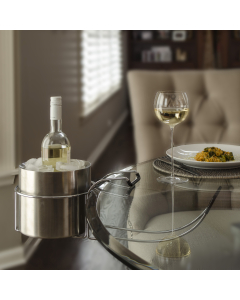 Wine By Your Side 3-Piece Wine Holder Set, In Use
