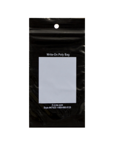 Write-On Poly Bags, 3 x 5, 1000/BX, 47435