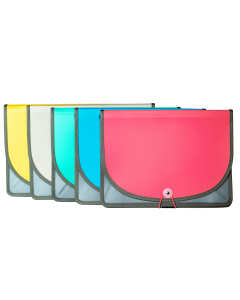 Extra Large Document Case, Stitched, Assorted Colors