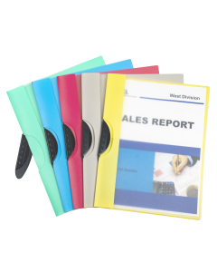 Clip N Go Report Cover, Assorted Colors