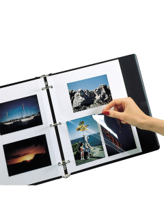 Redi-Mount Photo Mounting Sheets, 11 x 9, In Use, Showing Self-Adhesive
