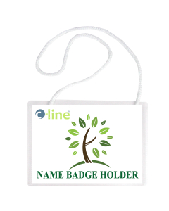 Name Badge Holder Kit, 4 x 3, 50/BX, 97043