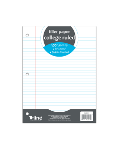 College Ruled Filler Paper, In Package