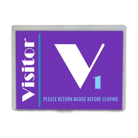 Magnetic Style Name Badge Kit, 4 x 3, 20/BX - 92943 - C-Line