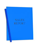 Vinyl Report Covers with Binding Bars, Blue, matching binding bars, 11 x 8 1/2, 50/BX, 32555