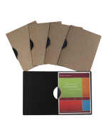 Modern Metallic Executive Style Report Cover, Blackened Bronze, 5/PK, 33316