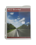 Binder Pocket, Side Loading, Clear