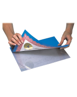 Heavyweight Cleer Adheer Laminating Sheets, Clear, 9 x 12, 2/PK, 65059