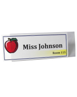 Large Rigid Heavyweight Plastic Name Tent Holder