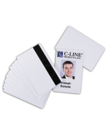 Graphics Quality Video Grade PVC Card, Magnetic Stripe, Hi‐Co, 100/PK, 89017