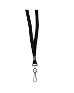 Standard Lanyard, Black, Swivel Hook, 1/EA, 89311