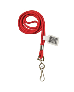 Standard Lanyard, Red, Swivel Hook, 1/EA, 89314