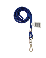 Standard Lanyard, Blue, Swivel Hook
