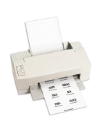 Laser Printer Name Badge Inserts, 8/Sheet, 3 1/2 x 2 1/4, 56/PK, 92423