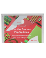 Reusable Poly Envelope, Side Load, In Use