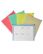Zip 'N Go Reusable Envelope, Assorted Colors