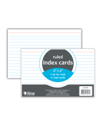 4” x 6” Index Cards in and out of Package