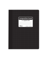 Composition Notebook, 5 x 5, Graph Ruled, Black